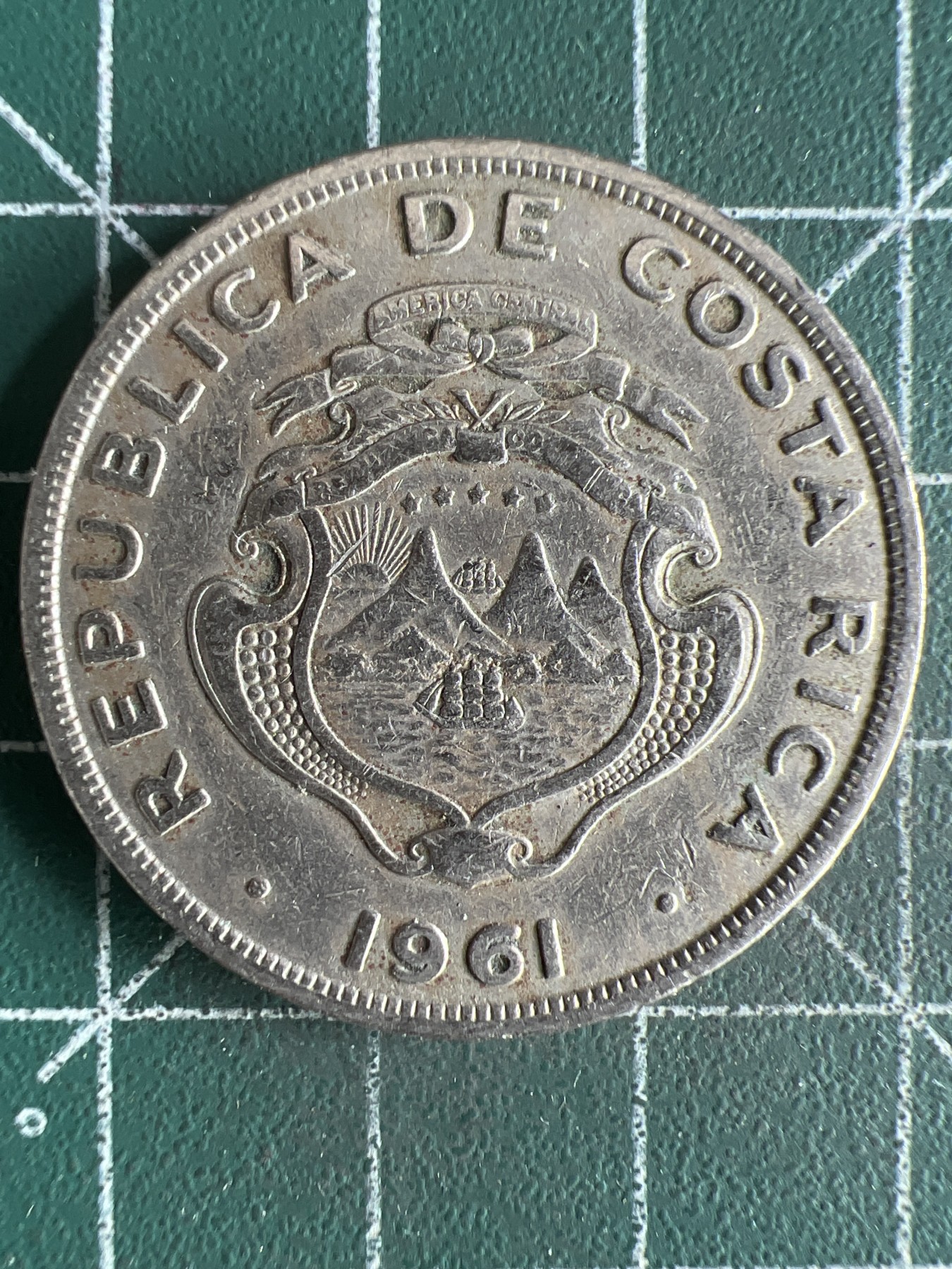 第557期 硬币专场 （无押金，捡漏，全场50包邮，偏远地区除外，接收代拍业务） 哥斯达黎加2克朗 1961年