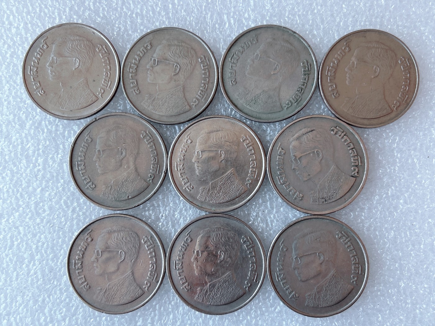 第一海外回流一元起拍收藏 散币专场 第73期 泰国5铢 金翅神鸟迦楼罗 10枚