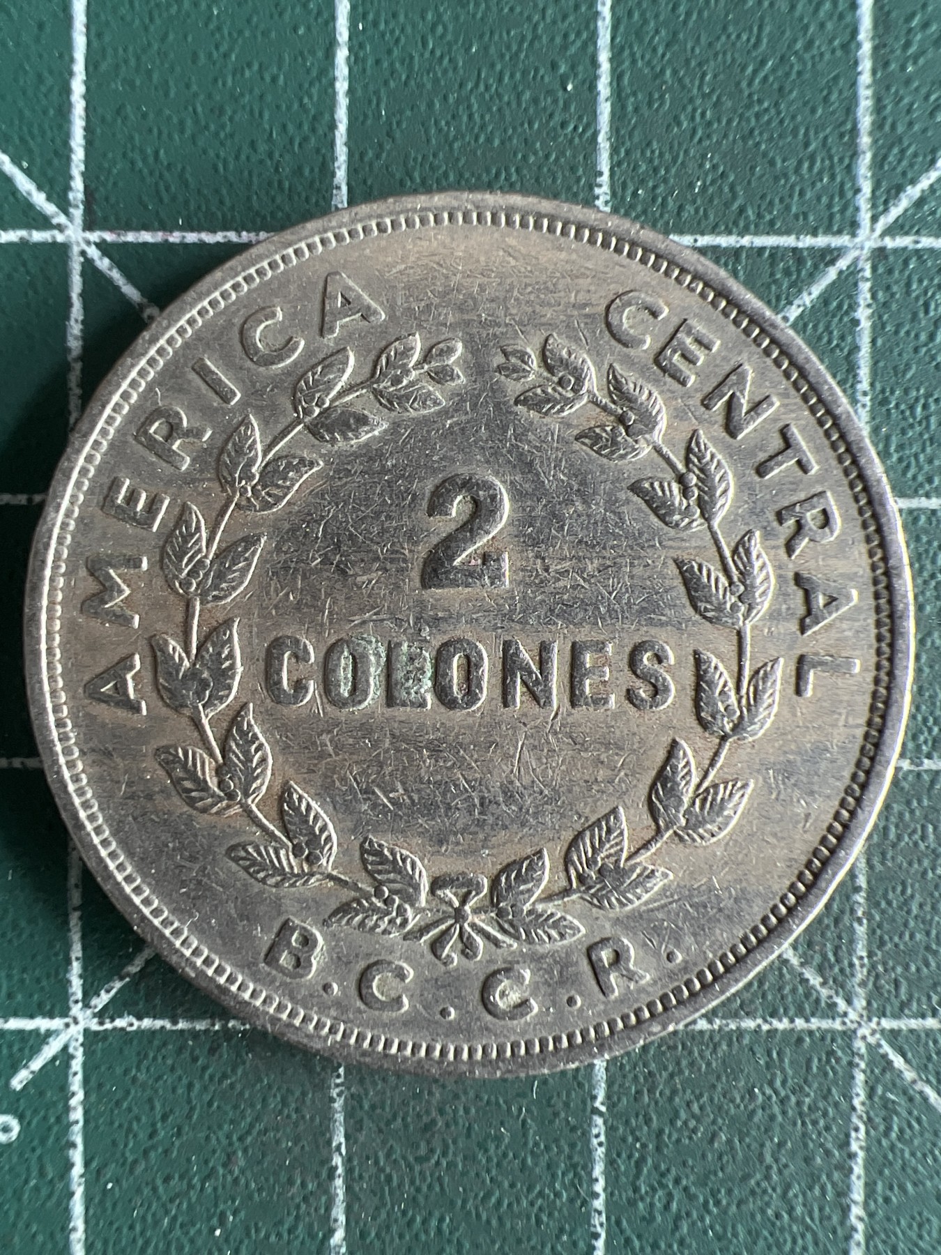 第557期 硬币专场 （无押金，捡漏，全场50包邮，偏远地区除外，接收代拍业务） 哥斯达黎加2克朗 1968年