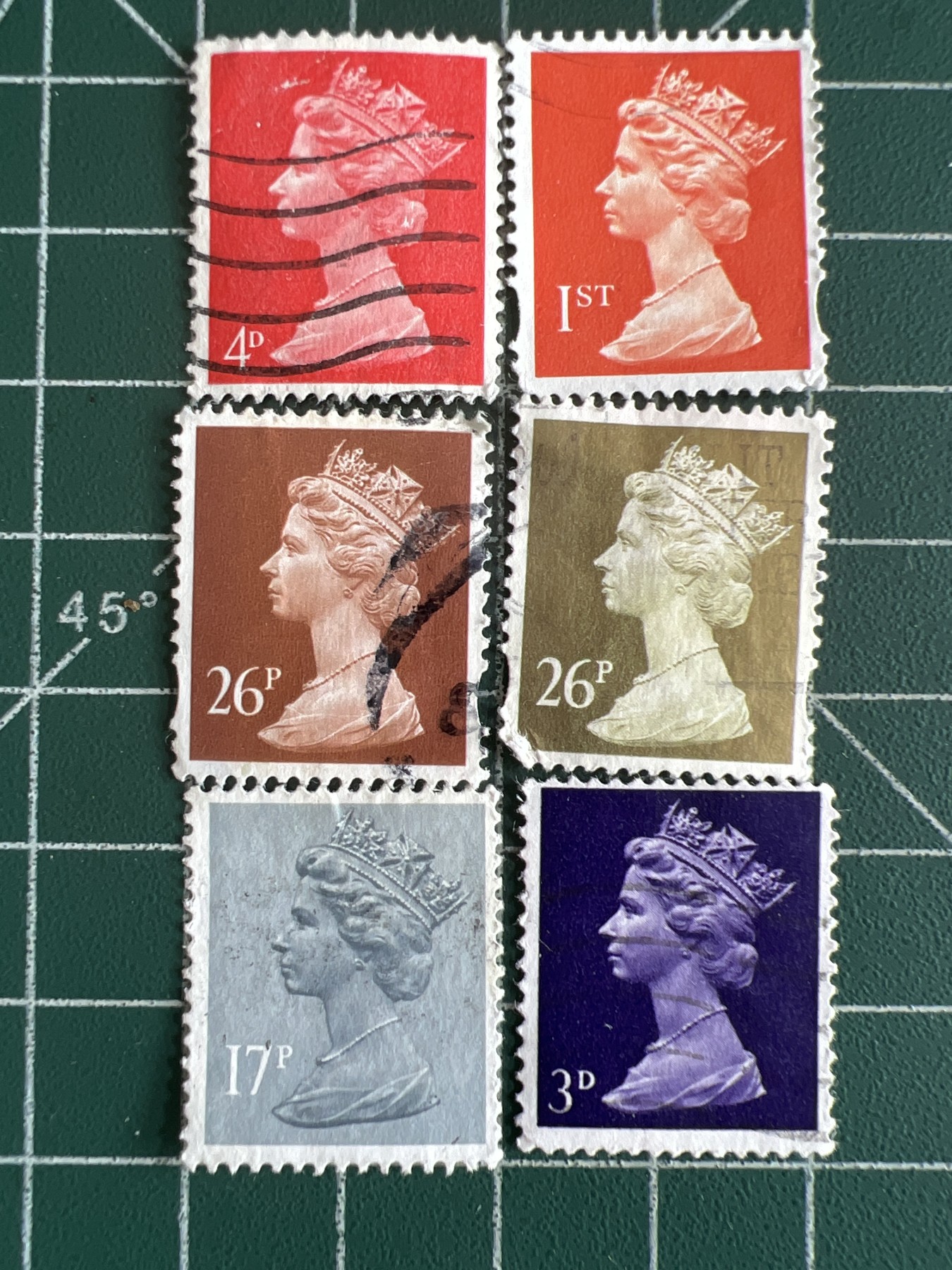 第582期 邮票、明信片专场 （无押金，捡漏，全场50包邮，偏远地区除外，接收代拍业务） 女王邮票14