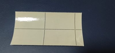 德国邮票专场，都是四方联 德国邮票四方连，1982年发行，西德  节能建筑  双层玻璃，品相如图