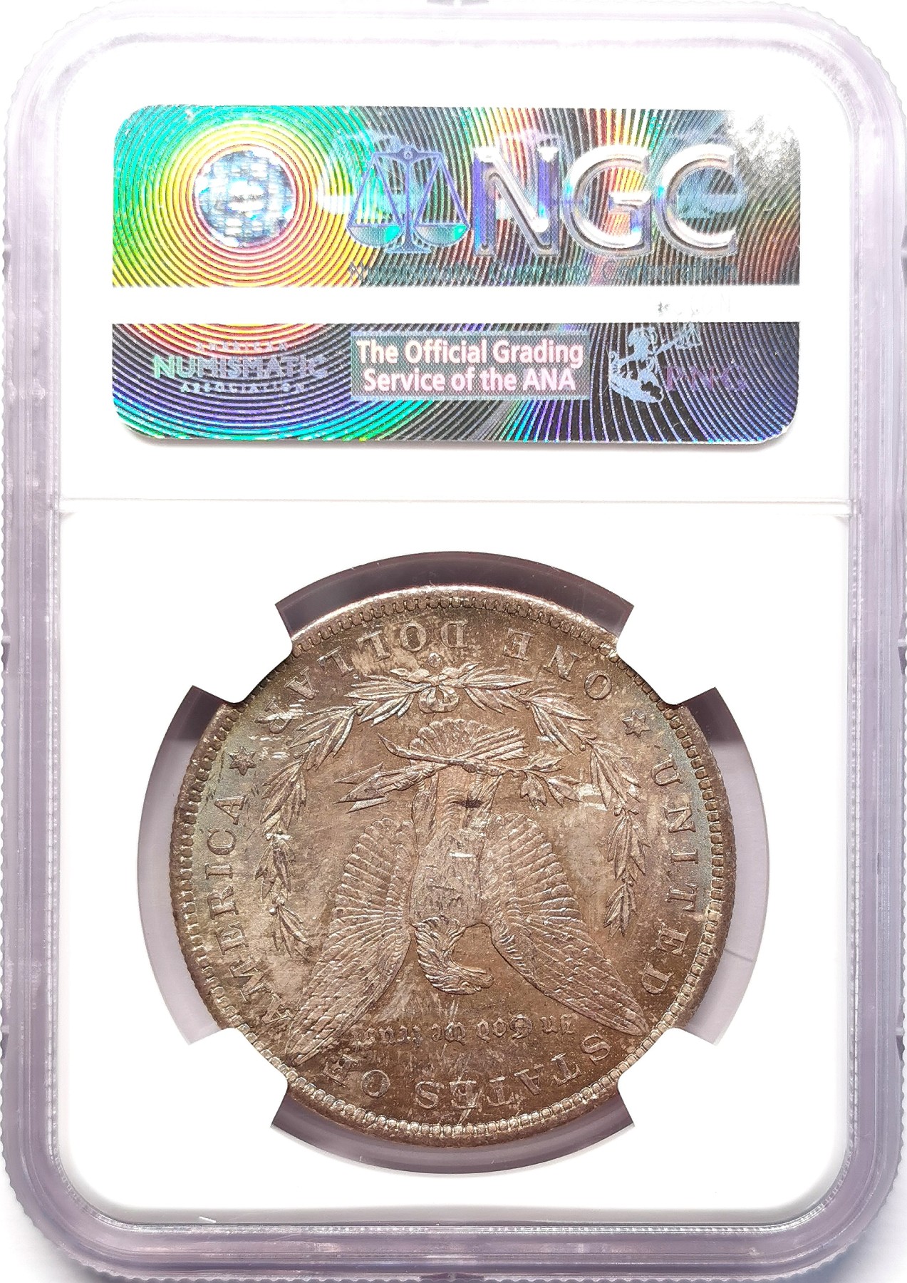 凡希社世界钱币微拍第二百六十四期 1884O美国摩根壹元NGC-MS64