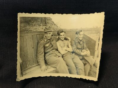 德二德三照片明信片专场 - 德三空军原品照片（1943年 带文字）