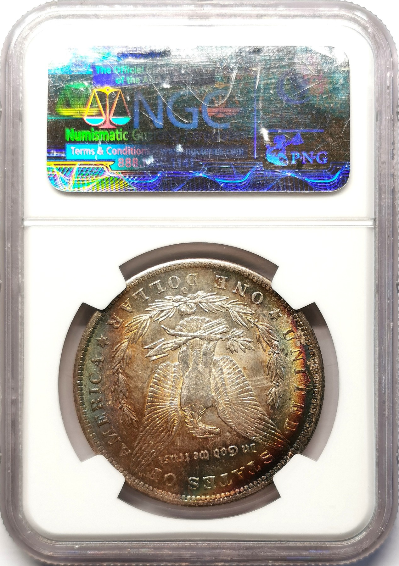 凡希社世界钱币微拍第二百六十四期 1885O美国摩根壹元NGC-MS63