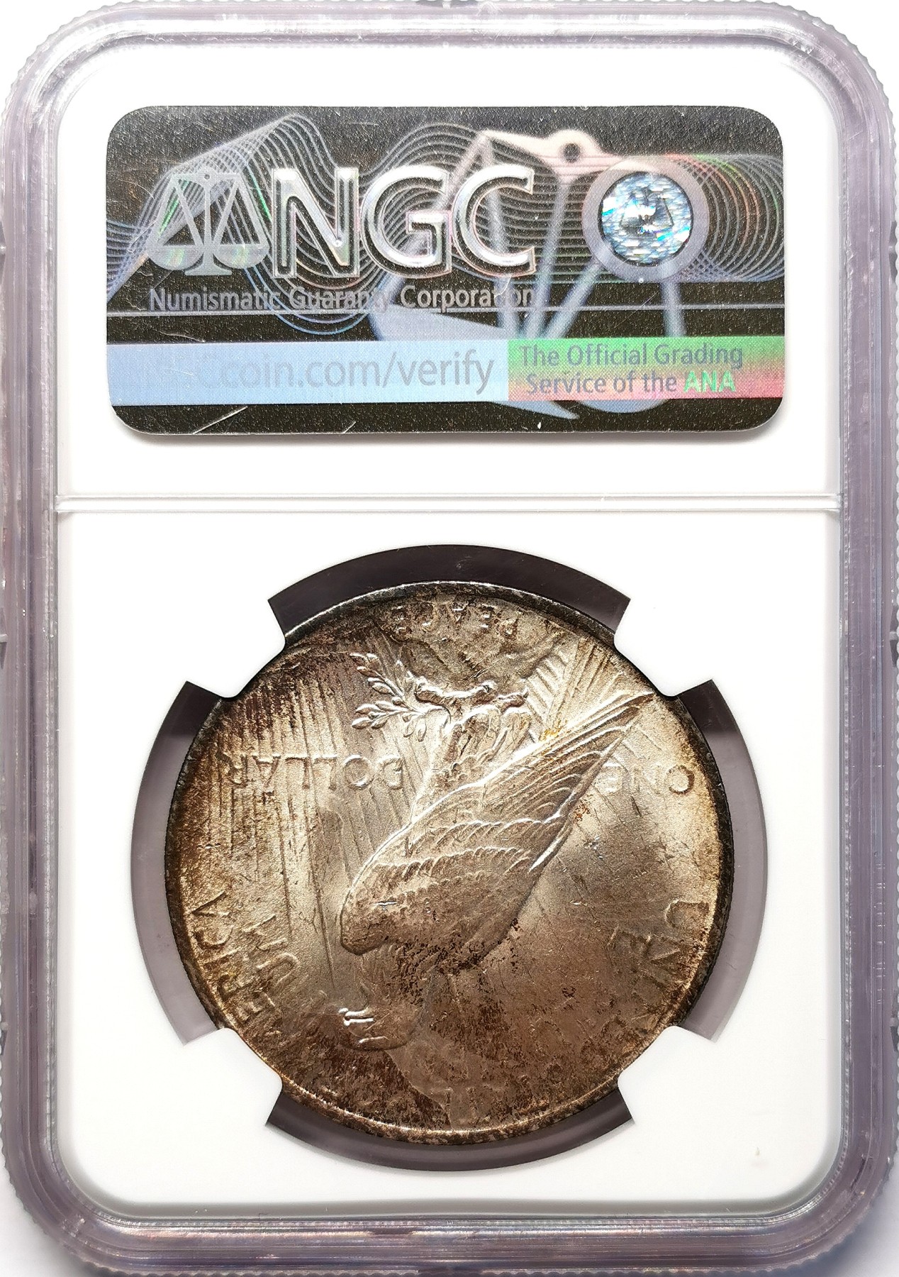 凡希社世界钱币微拍第二百六十四期 1923美国和平壹元NGC-MS64
