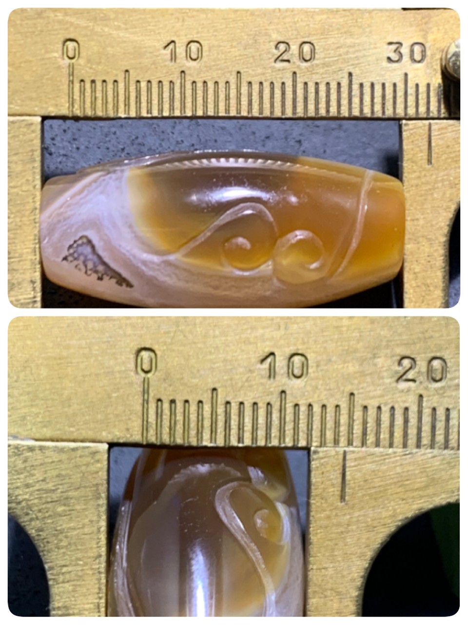 精美高玉化巴西玛瑙手工俏色巧雕灵蛇吊坠一个！