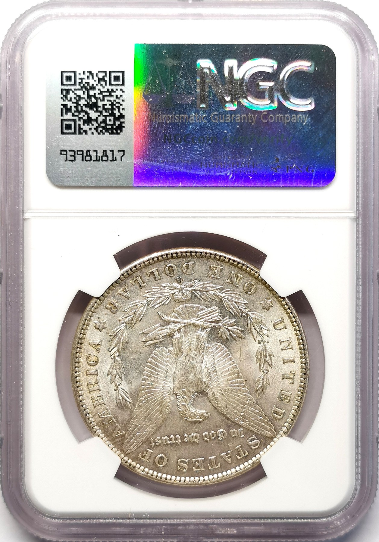 凡希社世界钱币微拍第二百六十四期 1902O美国摩根壹元NGC-MS64