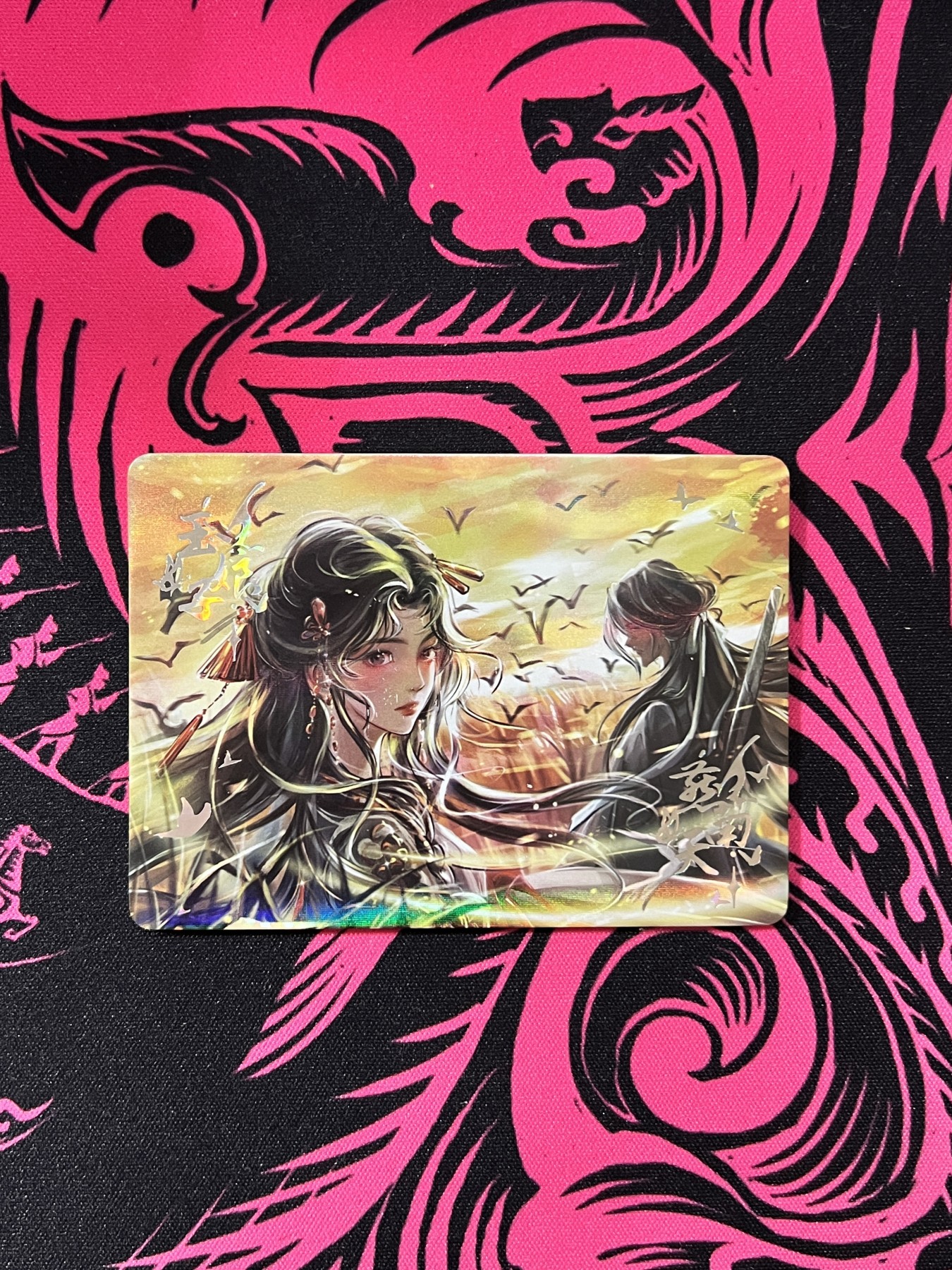 锦色铺子的卡拍 第十五期 中福第四届卡展专场 趣卡社 绝代双骄 燕南天&玉娘子  CP