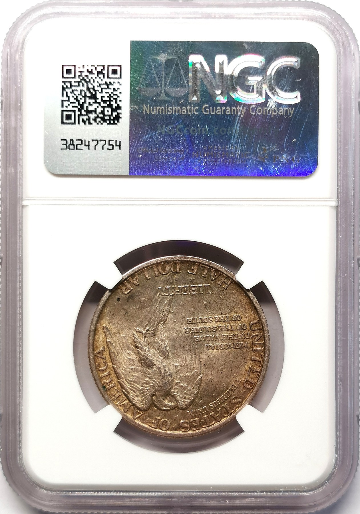 凡希社世界钱币微拍第二百六十四期 1925美国小石城纪念1/2Dol银币NGC-MS63