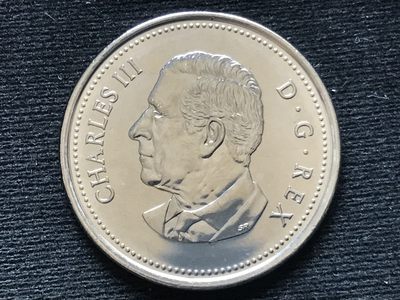 外币初藏 第二场 - 加拿大2023年查尔斯三世50分