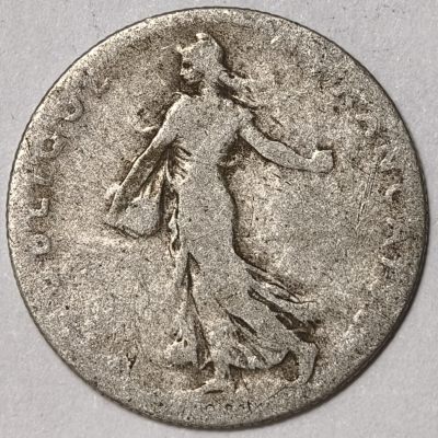 紫瑗钱币——第332期拍卖 - 法国 1898年 播种女神 50分 2.5克 0.835银