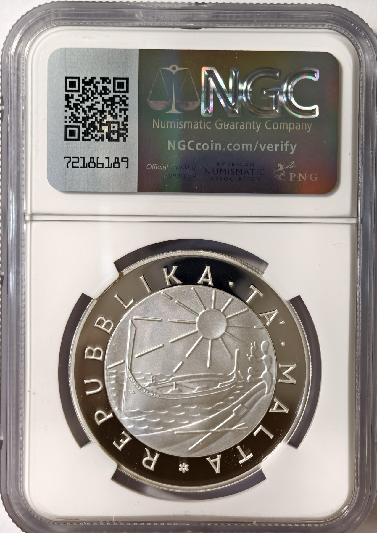 紫瑗钱币——第332期拍卖 马耳他 1981年 国际儿童年 5磅 银币 NGC PR69 UC