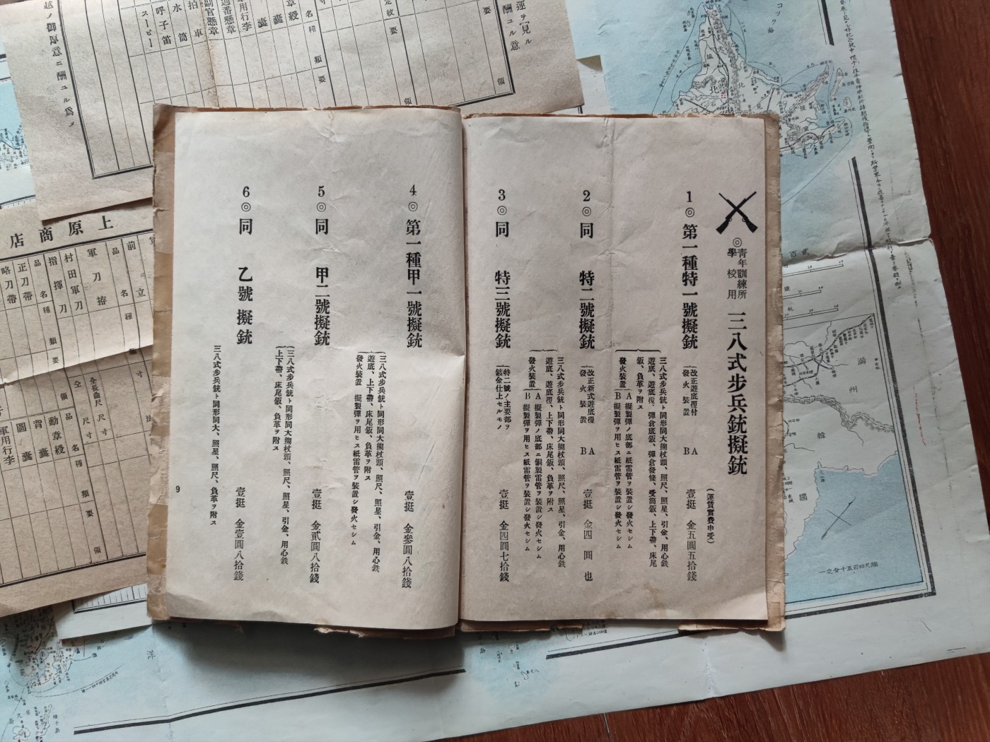 中核食堂第二十六次拍卖 军品资料