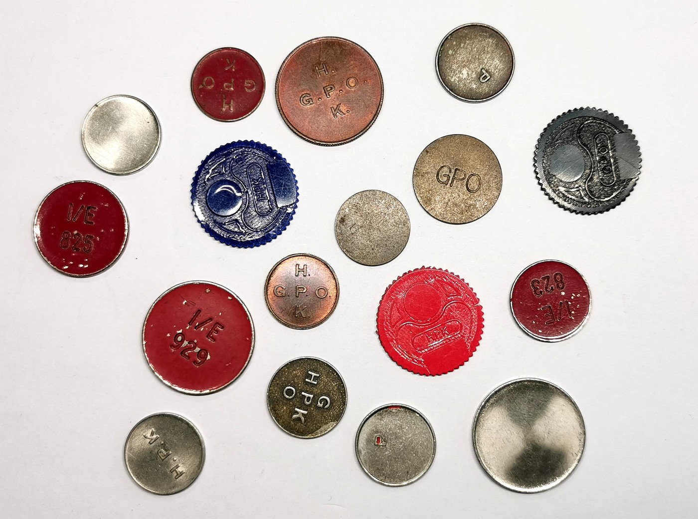 凡希社世界钱币微拍第二百六十四期 代用币一组十七枚