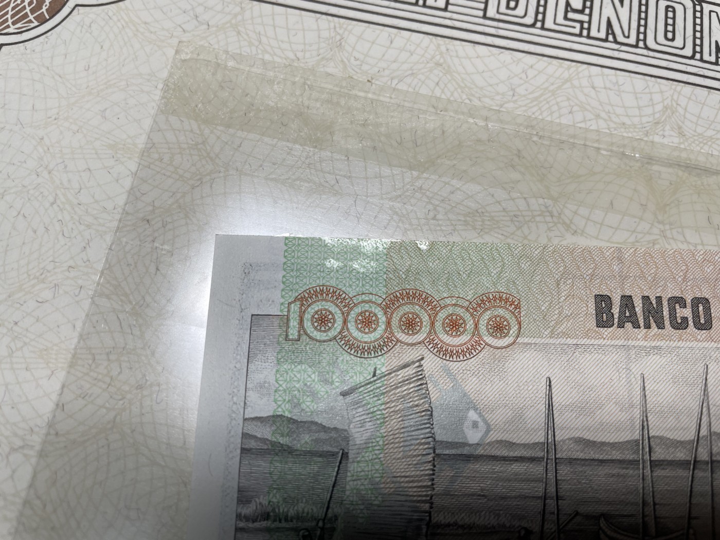 本期拍完结算-2024年集古藏今外币拍卖第二期-第10场-特殊纸币专场（总第20拍） 全新1989年秘鲁100000因蒂—通货膨胀发行的超大面额纸币