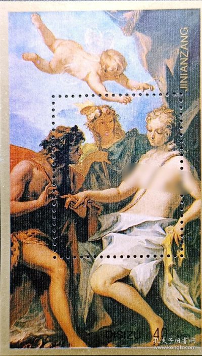 【君缘收藏】第42期↙↙↙↙无佣金、可寄存、满10元包邮  - 纪念张29，世界名画 《人体艺术古典名画》纪念张