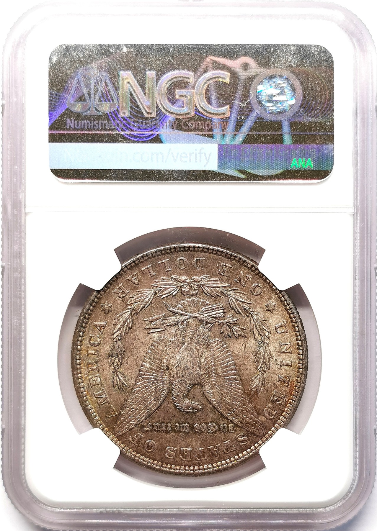 凡希社世界钱币微拍第二百六十四期 1885美国摩根壹元NGC-MS63