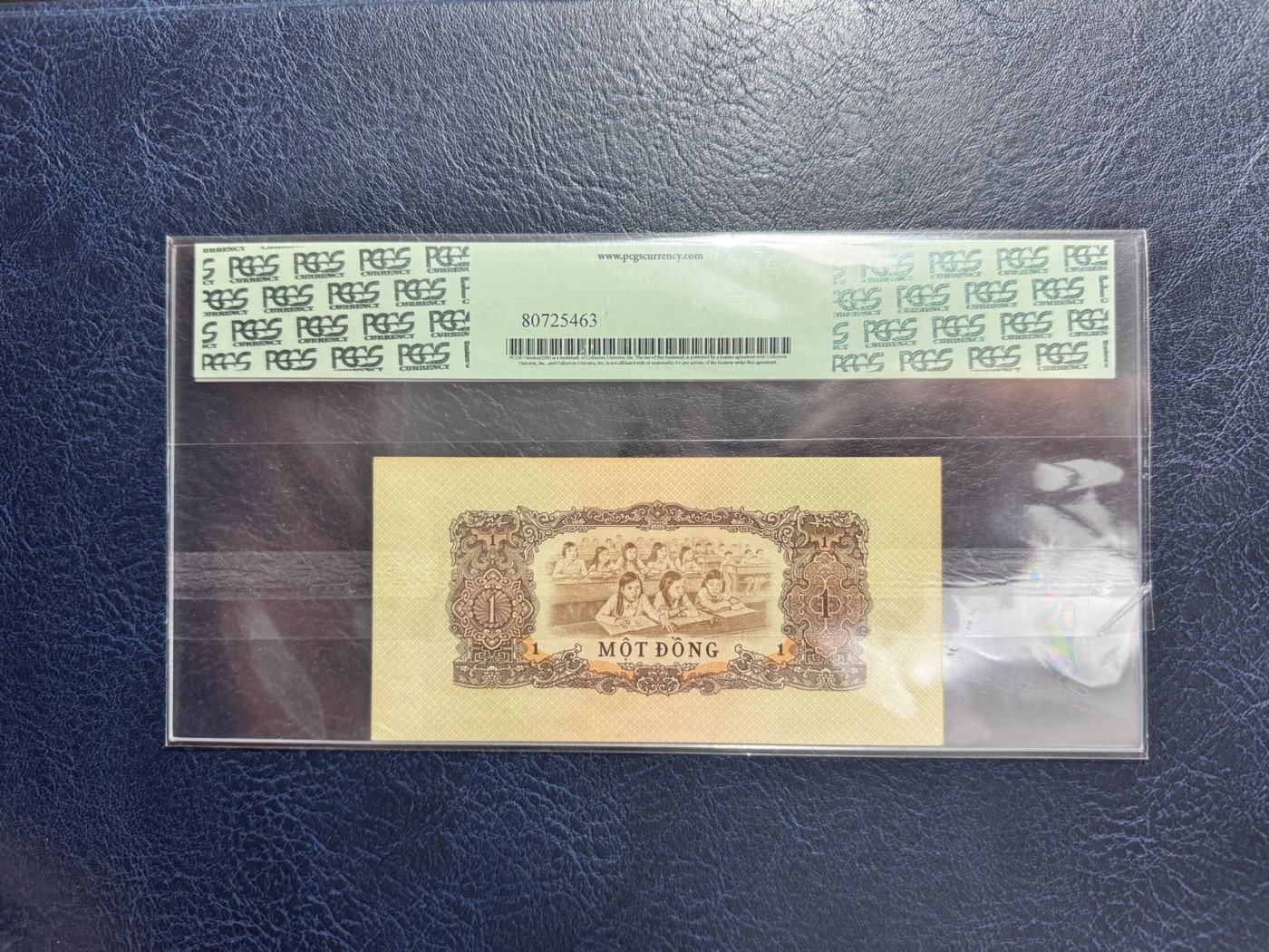 收藏联盟Quantum Auction 第333期拍卖  越南1963年1盾 PCGS50 中国代印