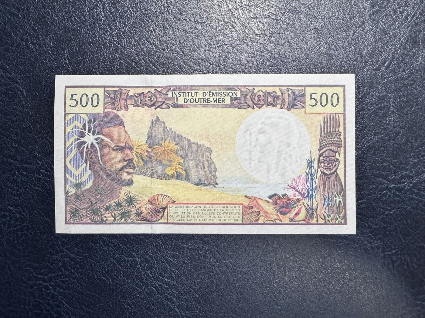 收藏联盟Quantum Auction 第333期拍卖  法属太平洋1992-2012年500法郎 品相UNC 角微瑕