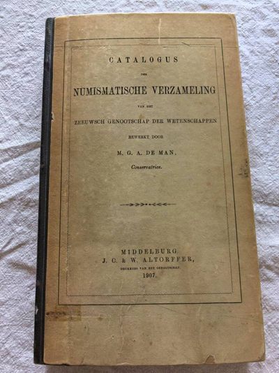 钱币目录专场第二十三期（购多本需按实际支出补邮费） - 荷兰泽兰钱币协会目录，1907年出版388页，硬纸板封面，装订完整，无图