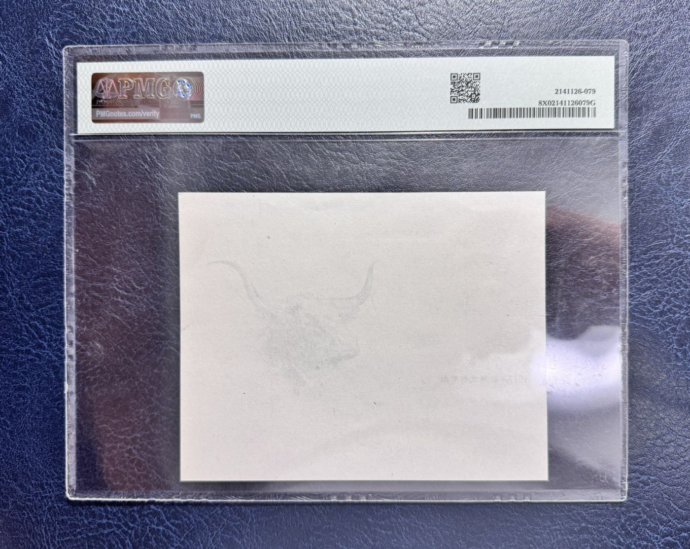 收藏联盟Quantum Auction 第333期拍卖  中国1917年沈彤牛头雕刻版画和建筑物雕刻画 PMG封装