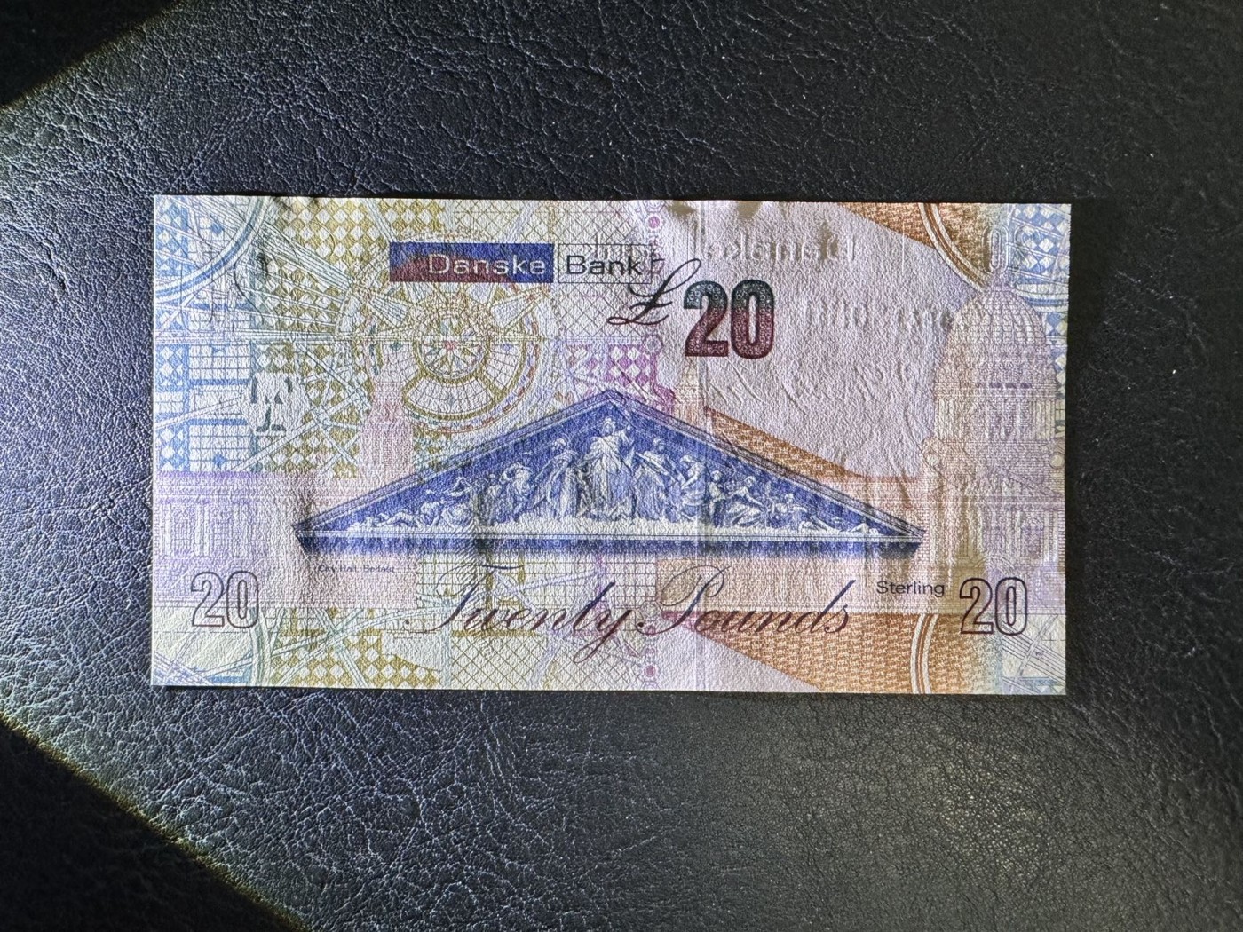收藏联盟Quantum Auction 第333期拍卖  北爱尔兰2016年20镑 品相UNC  发明家 弗格森