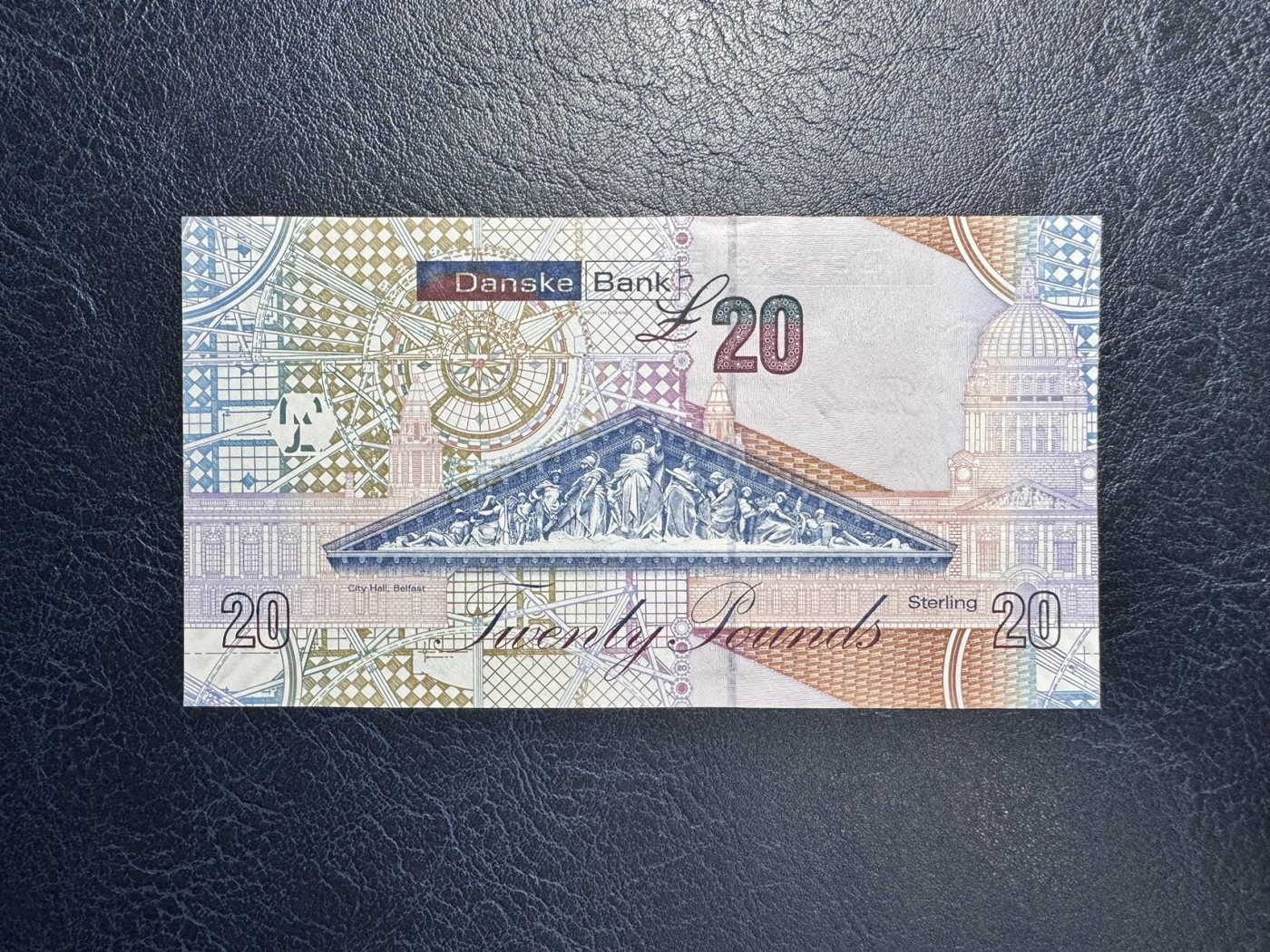 收藏联盟Quantum Auction 第333期拍卖  北爱尔兰2016年20镑 品相UNC  发明家 弗格森