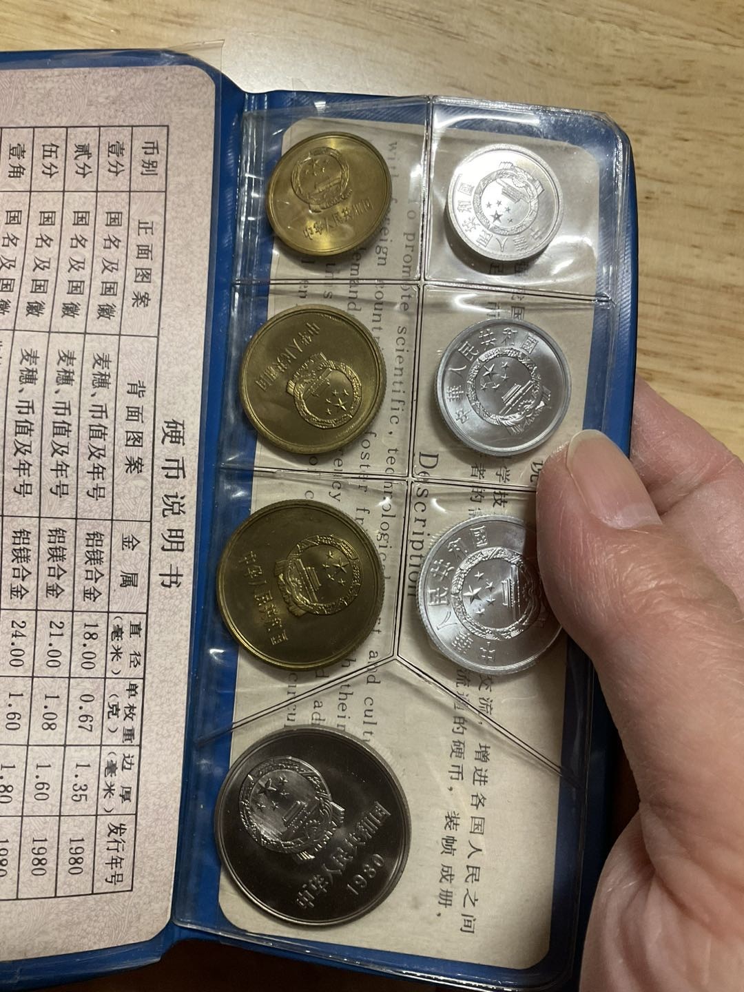 80年长城币黑皮本