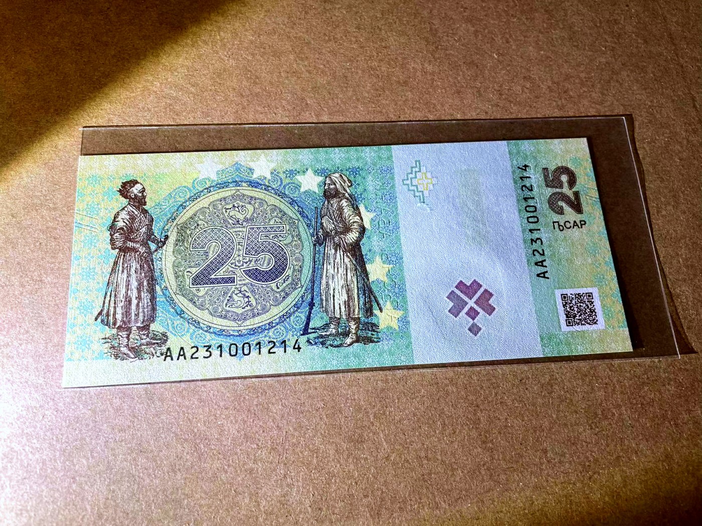 【Blue Auction】✨世界纸币精拍第453期【精】 【AA冠】阿布哈兹 2023年25Aspar 全新UNC 纪念钞