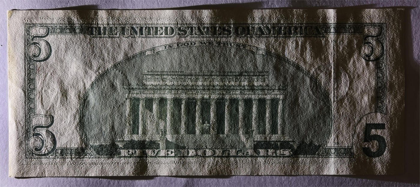 紫瑗钱币——第333期拍卖——纸币场 美国 2001年 G版 无序列 亚伯拉罕·林肯 5美元 大头版 UNC