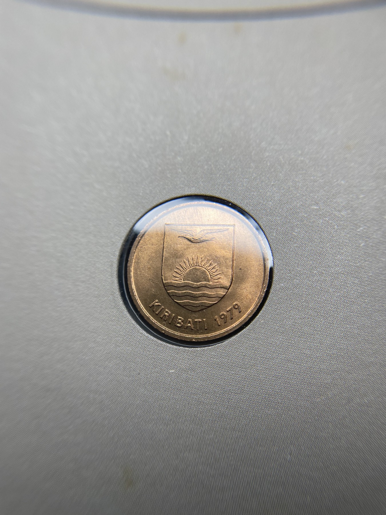 2024年集古藏今外币拍卖第三期-第1场—硬币上的鸟类专场（总第21拍） 1979年基里巴斯1分—军舰鸟