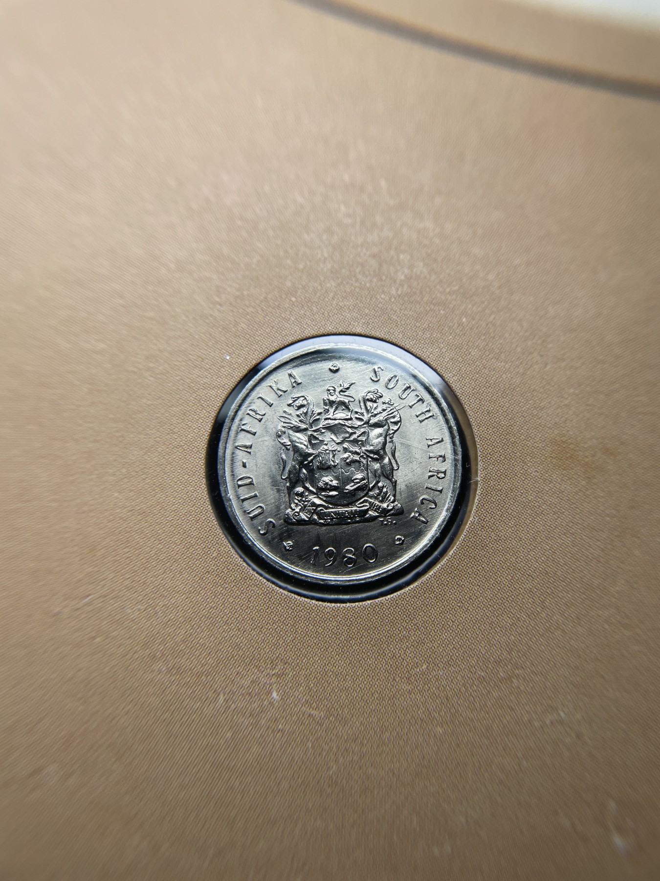 2024年集古藏今外币拍卖第三期-第1场—硬币上的鸟类专场（总第21拍） 1980年南非5分—蓝鹤