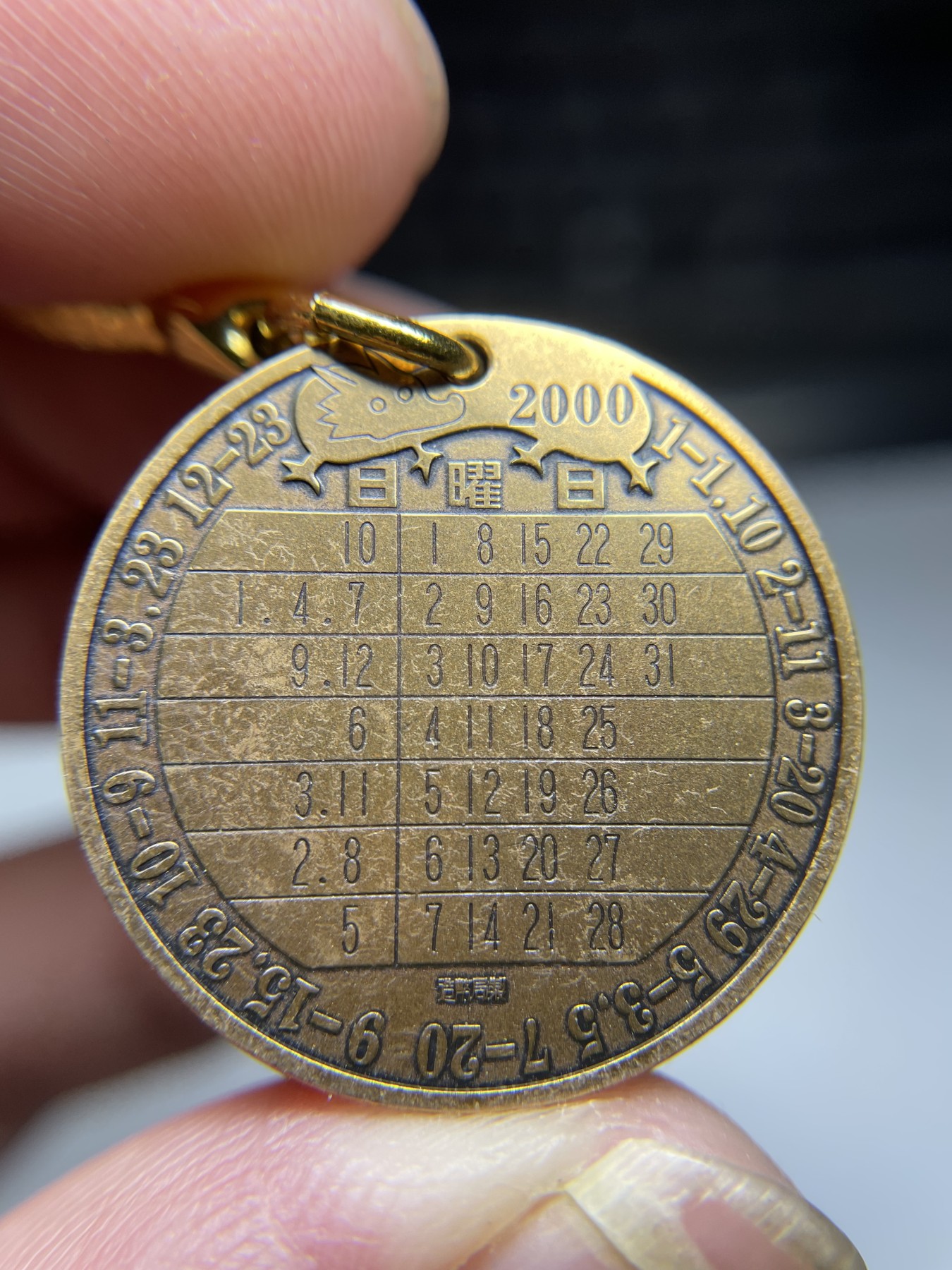 2024年集古藏今外币拍卖第三期-第2场—纪念章专场（总第22拍） 2000年造币局生肖章