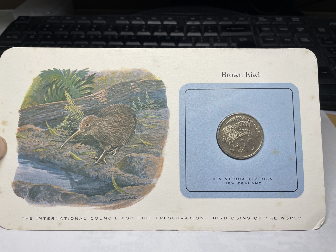 2024年集古藏今外币拍卖第三期-第1场—硬币上的鸟类专场（总第21拍） 1978年新西兰20分—几维鸟