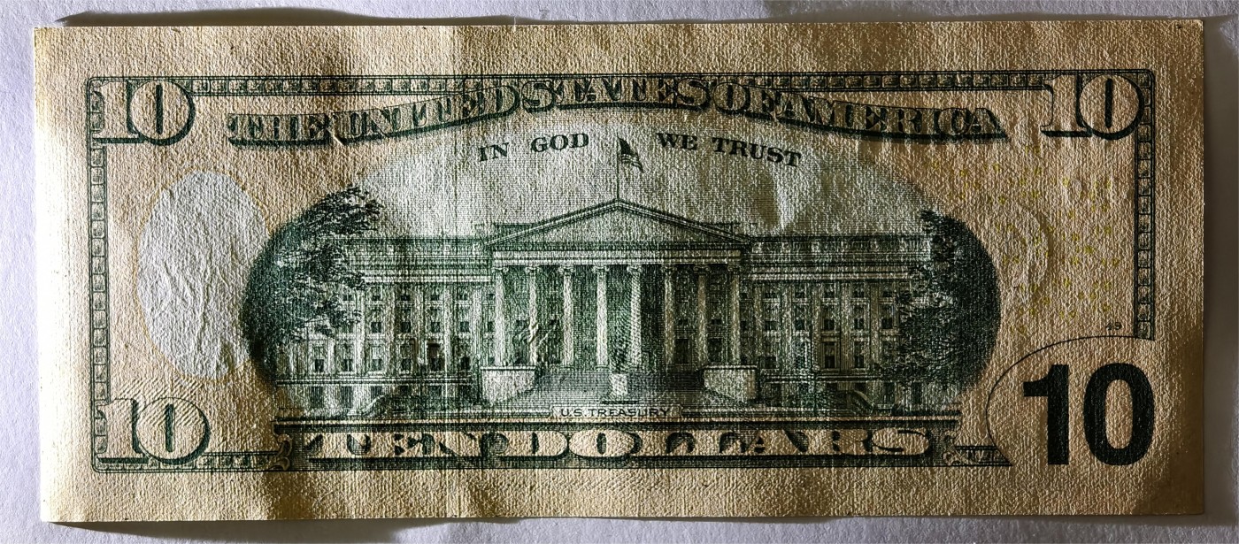 紫瑗钱币——第333期拍卖——纸币场 美国 2009年 J版 无序列 亚历山大·汉密尔顿 10美元 彩色版 UNC