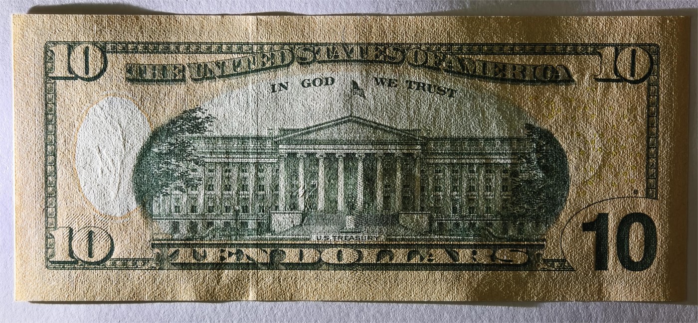 紫瑗钱币——第333期拍卖——纸币场 美国 2006年 B版 无序列 亚历山大·汉密尔顿 10美元 彩色版 UNC