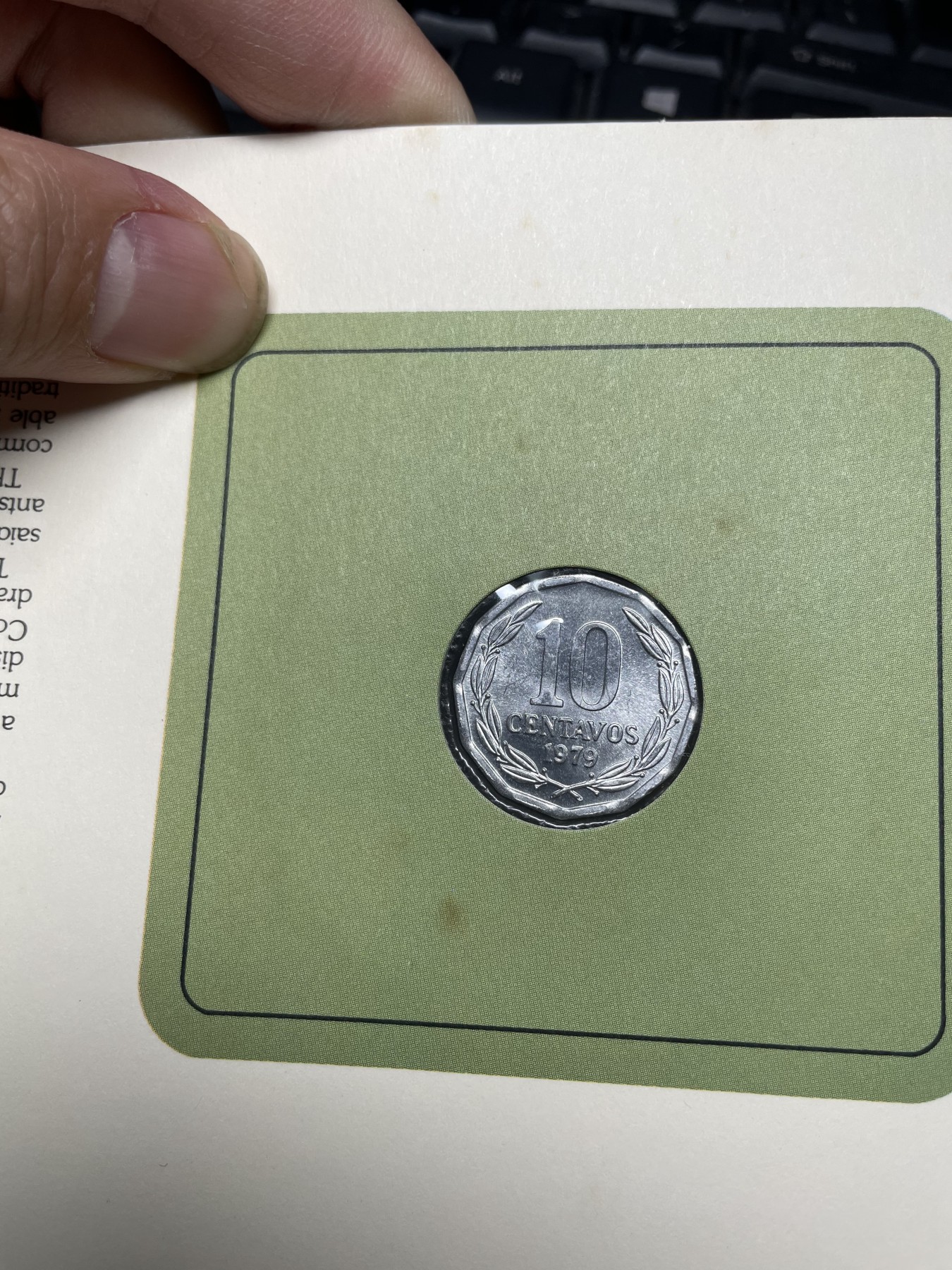 2024年集古藏今外币拍卖第三期-第1场—硬币上的鸟类专场（总第21拍） 1979年智利10分—兀鹰