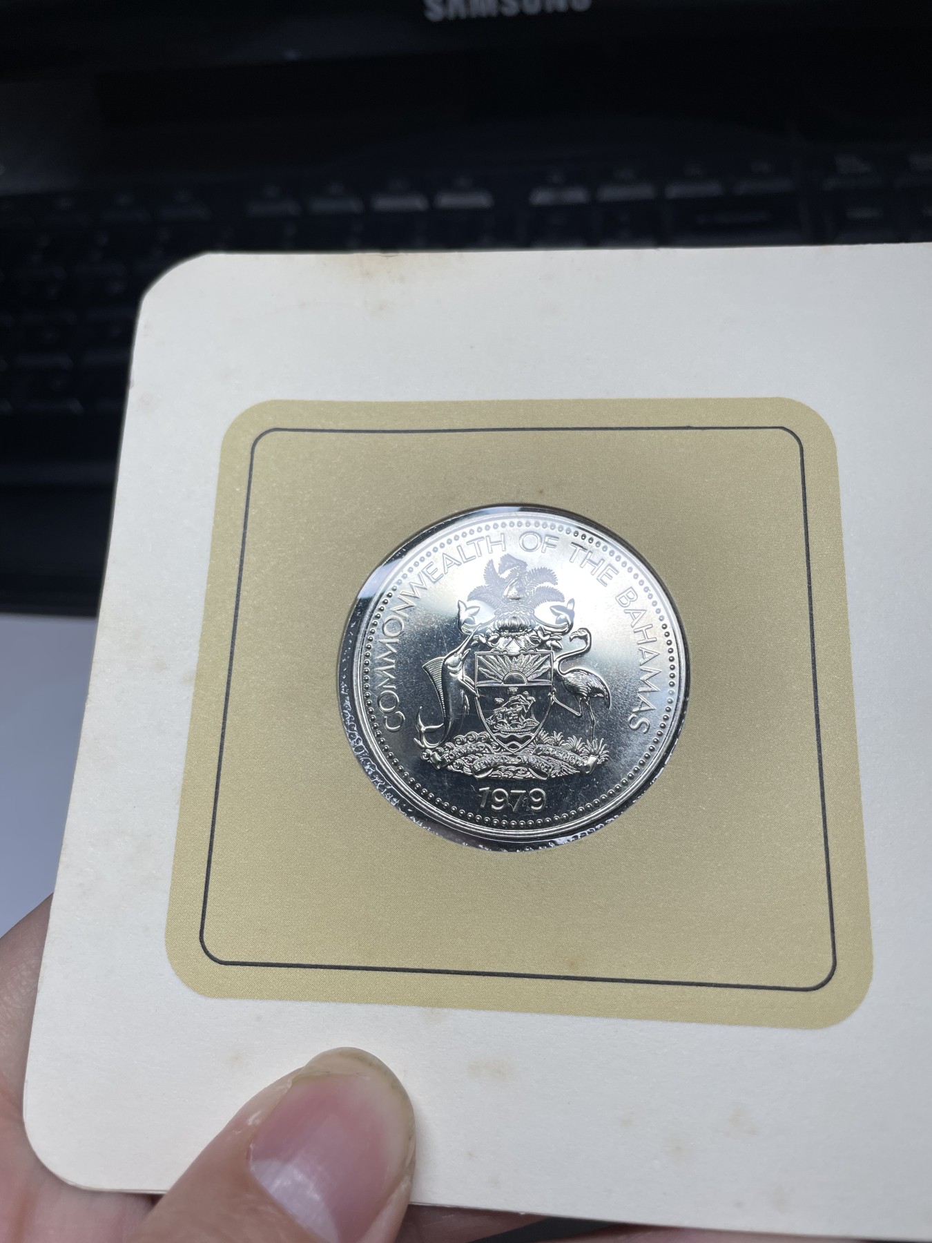 2024年集古藏今外币拍卖第三期-第1场—硬币上的鸟类专场（总第21拍） 1979年巴哈马2元—火烈鸟