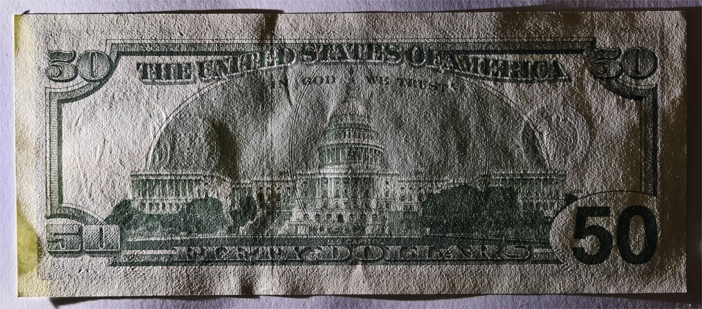 紫瑗钱币——第333期拍卖——纸币场 美国 1996年 D版 无序列 尤里西斯·辛普森·格兰特 大头版 50美元 UNC