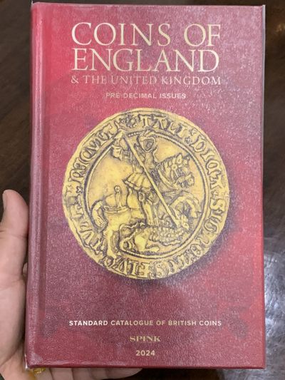 《竞宝斋》第252场-周日，周一2场连拍 (全场包邮) - SPINK斯宾克 2024年 英国钱币标准目录 精装本606页 公元前至1970年 跨度2000年 英系必备