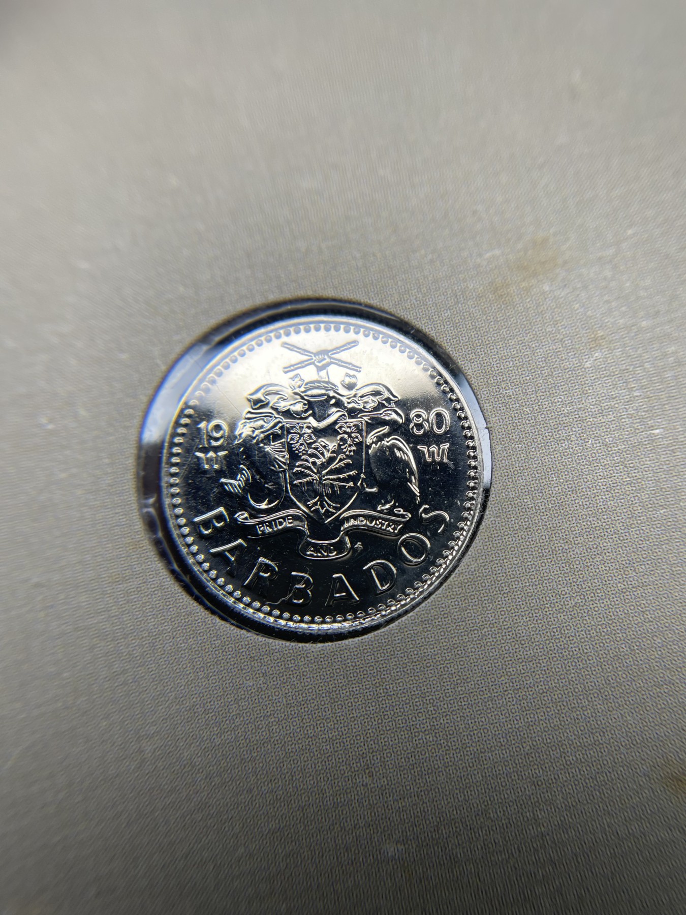 2024年集古藏今外币拍卖第三期-第1场—硬币上的鸟类专场（总第21拍） 1980年巴巴多斯10分—燕鸥