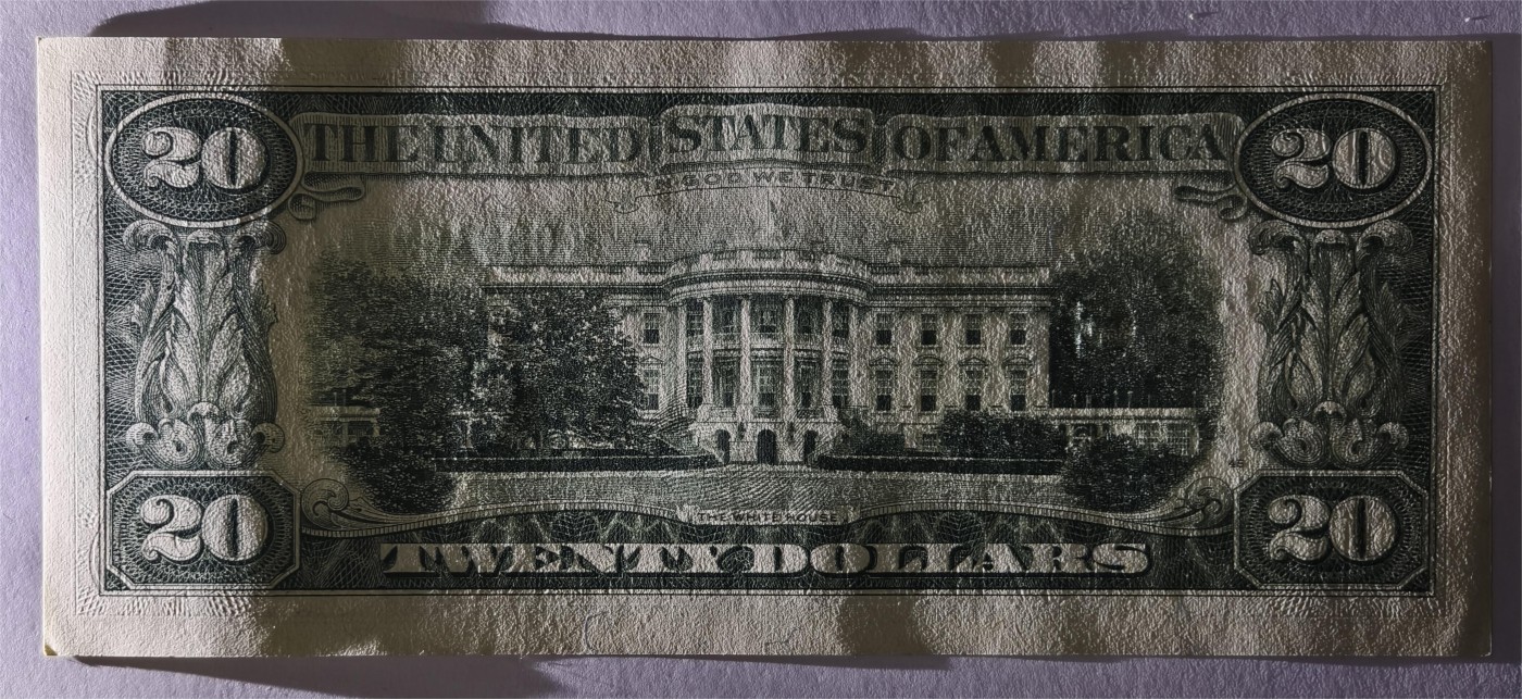 紫瑗钱币——第333期拍卖——纸币场 美国 1988年 E版 A序列 安德鲁·杰克逊 20美元 小头版 UNC