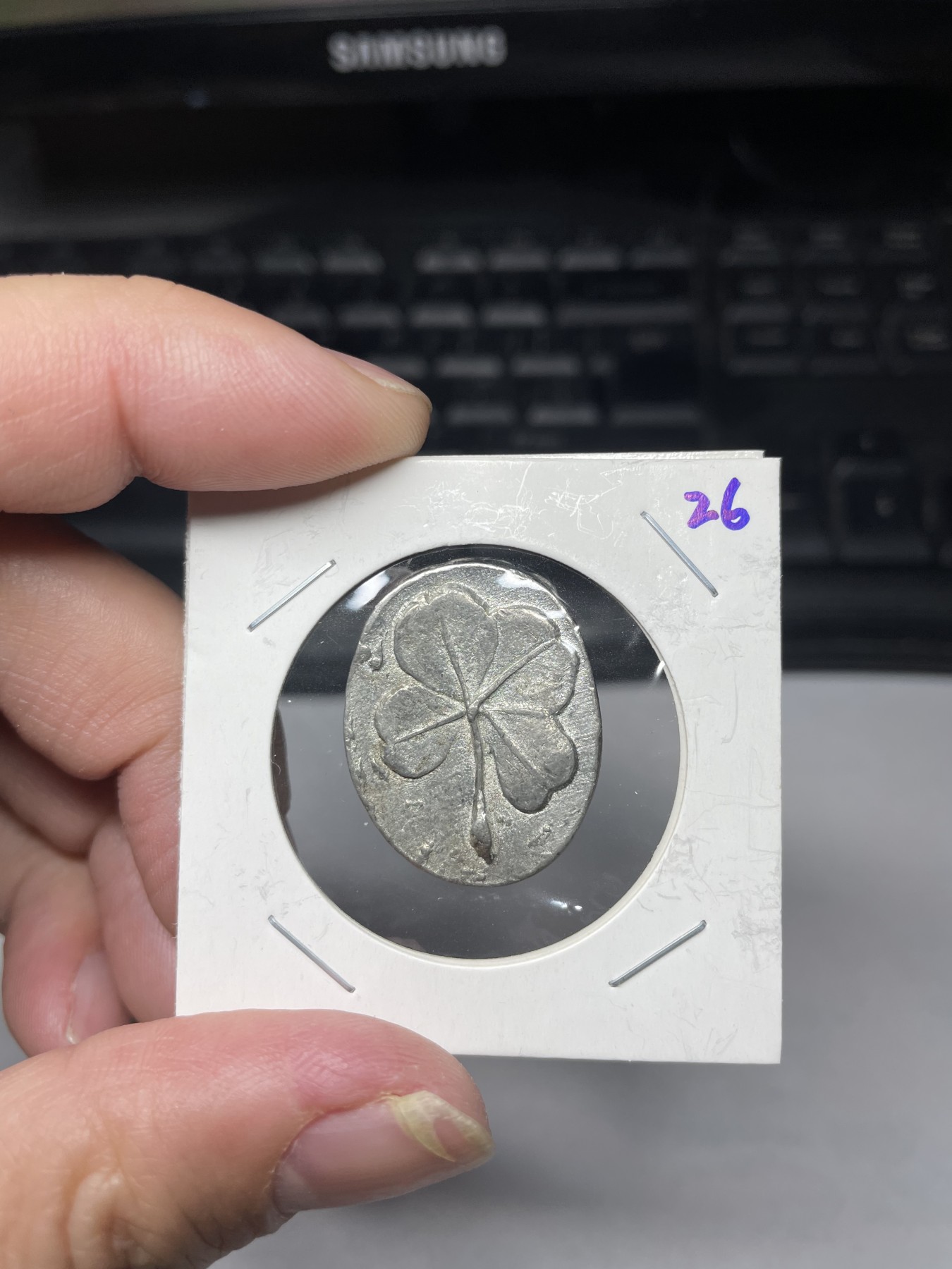 2024年集古藏今外币拍卖第三期-第2场—纪念章专场（总第22拍） 树叶纪念章