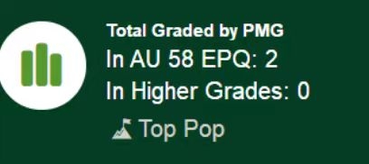 【Blue Auction】✨世界纸币精拍第450期——英伦三岛专场 【冠军分 仅2张 pS335 大珍】苏格兰商业银行1951年100镑 PMG58EPQ 原票 背面大场景 BWC雕刻精美  该日期仅发行3000张 当时为了适应苏格兰当地银行的柜台大小，员工往往会在新钞发行前折一到两次放入抽屉，所以PMG58E已是该版纸币事实意义上的全新品，极为难得 