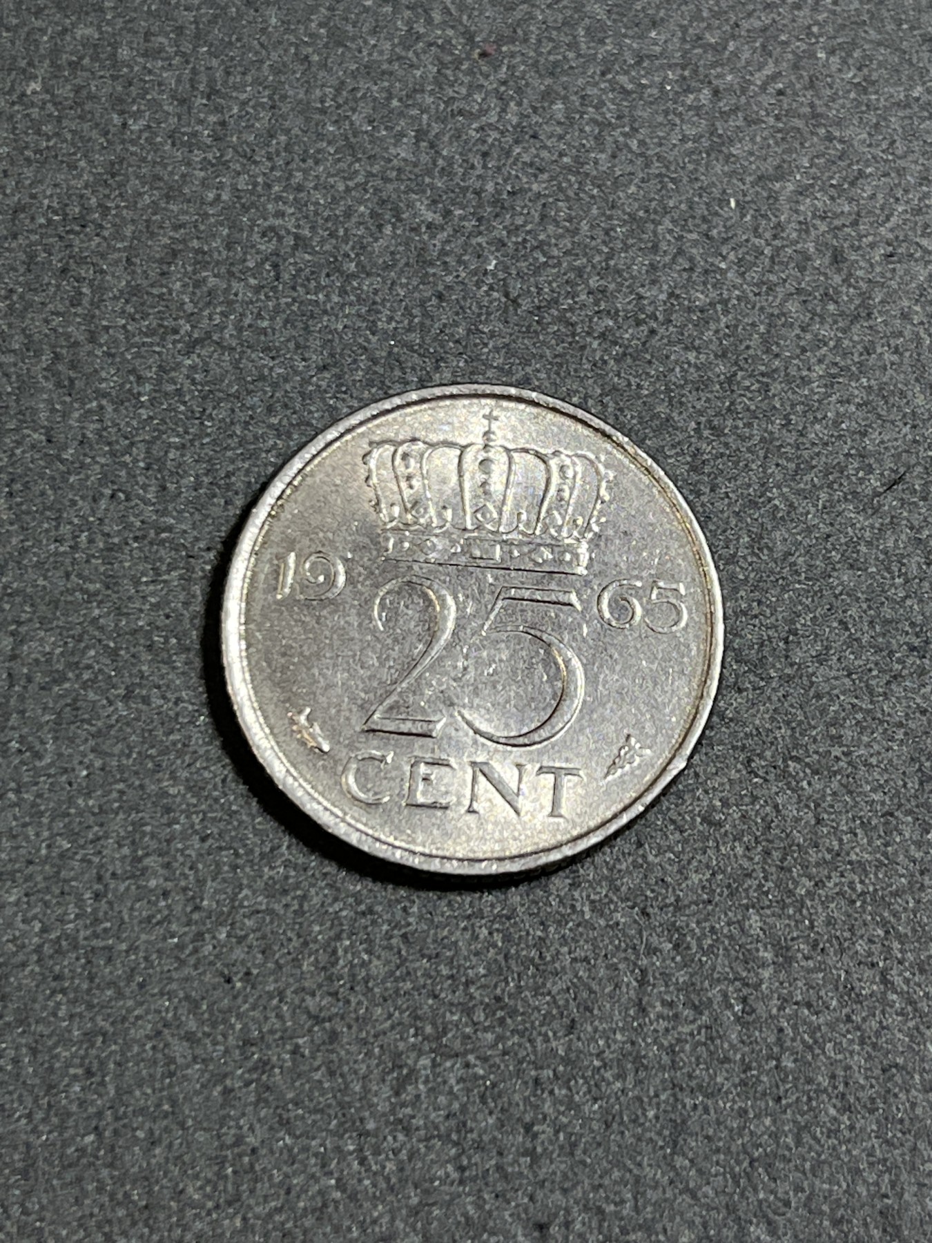 神仙姐姐散币好品专场第二十四期（无佣金满邮自动发出 1965年 荷兰25分