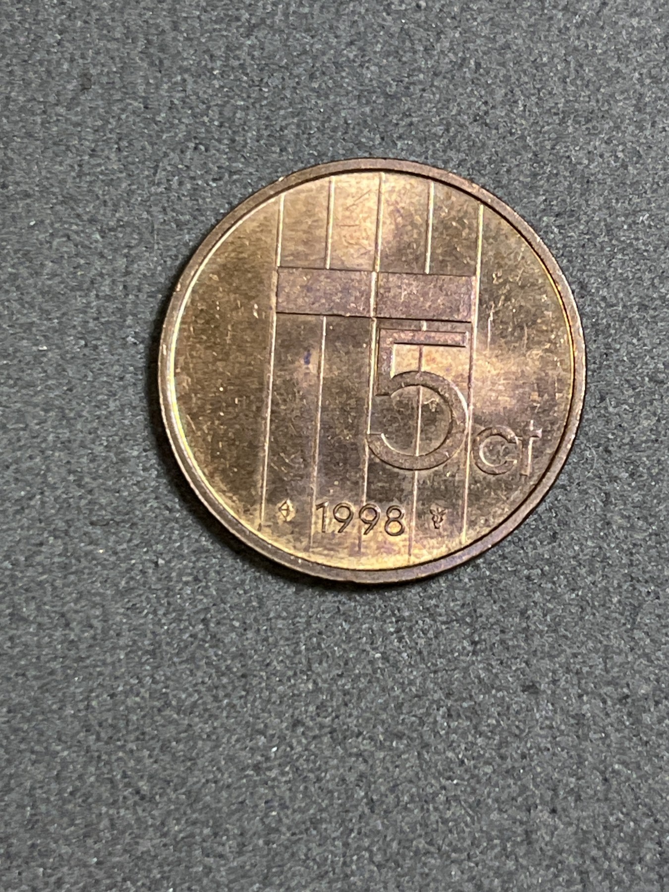 神仙姐姐散币好品专场第二十四期（无佣金满邮自动发出 1998年 荷兰5分