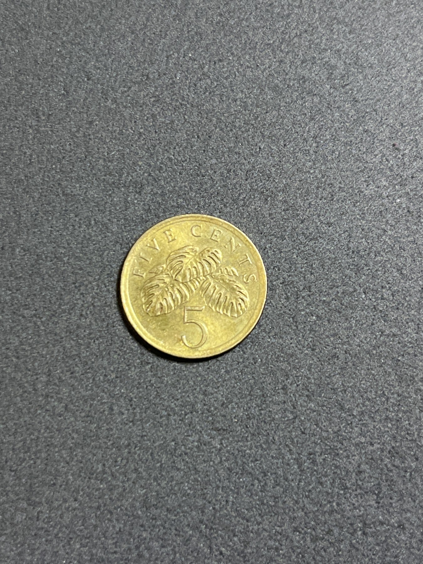 神仙姐姐散币好品专场第二十四期（无佣金满邮自动发出 1990年 新加坡5分