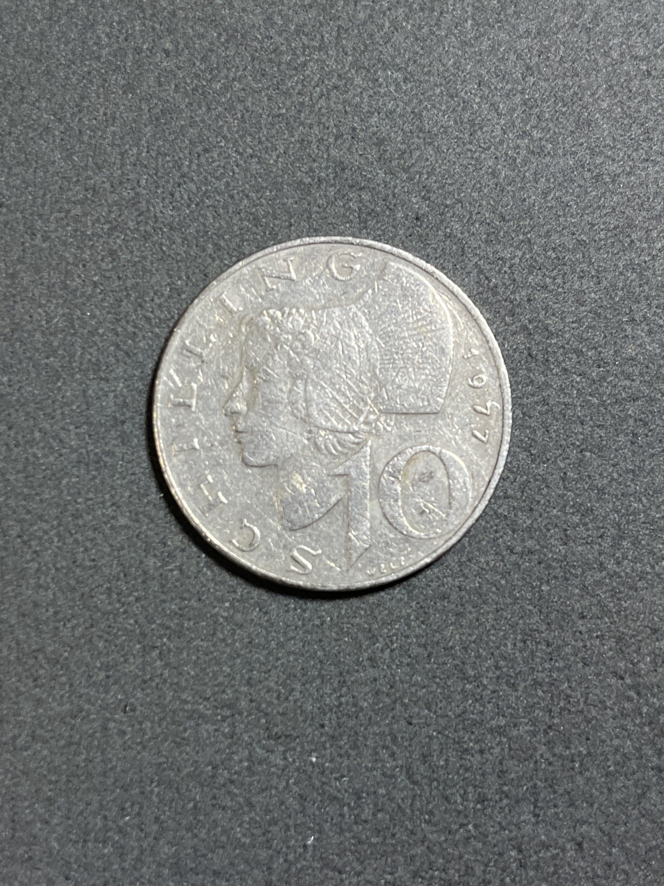 神仙姐姐散币好品专场第二十四期（无佣金满邮自动发出 1977年 奥地利10先令