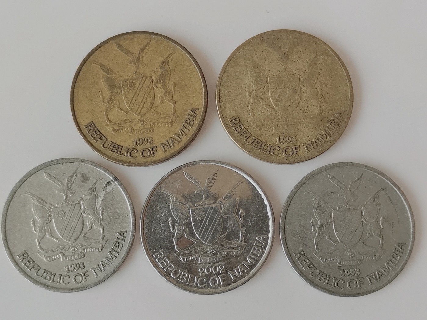 第一海外回流一元起拍收藏 散币专场 第74期 纳米比亚