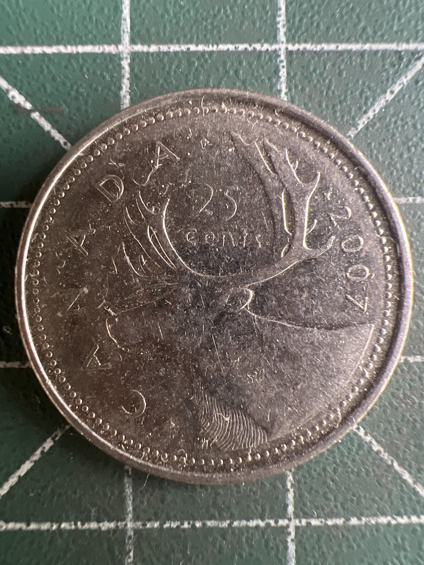 第560期 硬币专场 （无押金，捡漏，全场50包邮，偏远地区除外，接收代拍业务） 加拿大25分 2007年